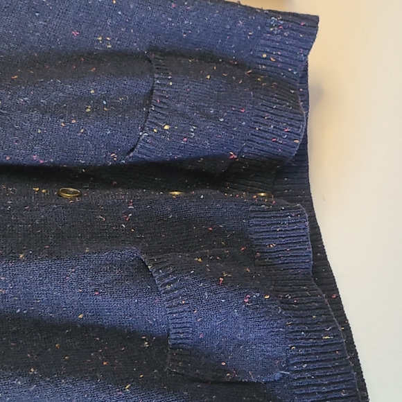 Cute multi colored Cardigan with elbow pads - Picture 5 of 7